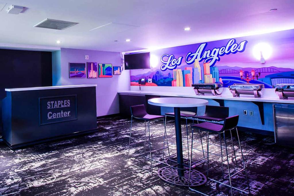 ENTERTAINMENT PLANS Experience the power of building relationships in STAPLES Center Event Suites all year round with an Entertainment Plan.