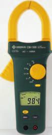 USA Tel: 800.435.0786 1000A AC True RMS Clamp Meter 1000A AC Clamp Meter True RMS for the most accurate measurement when harmonics are present.