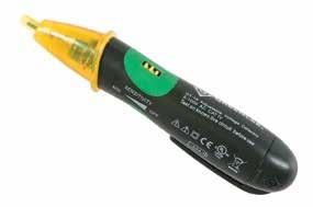 Voltage Measurement AC V 24-1000 Frequency 50-500Hz Measurement Category CAT III, 1000V Adjustable Non-Contact Voltage Detector 2010 34470 Touchless AC Voltage Indicator Adjustable to safely detect