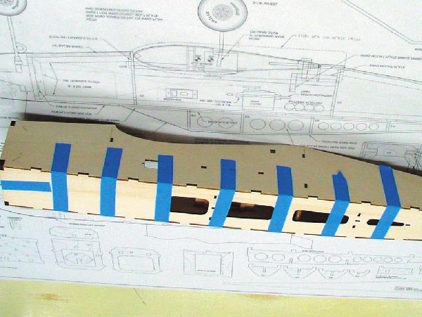 Note that 1-1/2 of right thrust is built into the fi rewall.