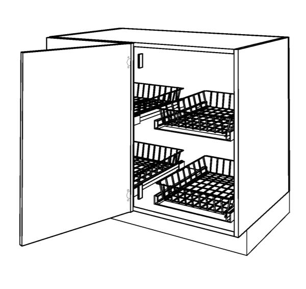 LOWER BOX : options sink box ADA sink