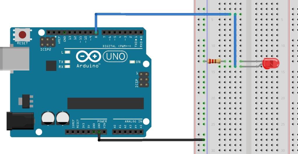 UNDERSTAND ANALOG AND DIGITAL INPUTS AND OUTPUTS Arduino with an LED circuit A Digital signal (in or out) can only have two values: HIGH and LOW ON or