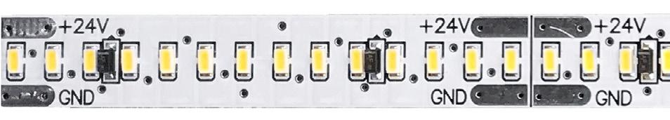 2000 Linear Strip Dim 1-10v 120 Beam angle Current regulation on PCB 224 LED s per metre Input Power LED-Modules Colour Consistency Length Cut Length Material 24V CRI 85+ 3-Step MacAdam 5 metres in