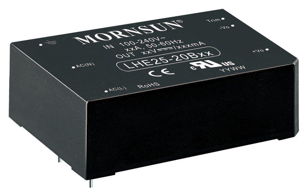 25W, AC-DC converter FEATURES Universal Input : 85-264VAC/100-370VDC Operating temperature range: -40 to +85 High isolation voltage up to 4K VAC Regulated output, Low ripple & noise Output short