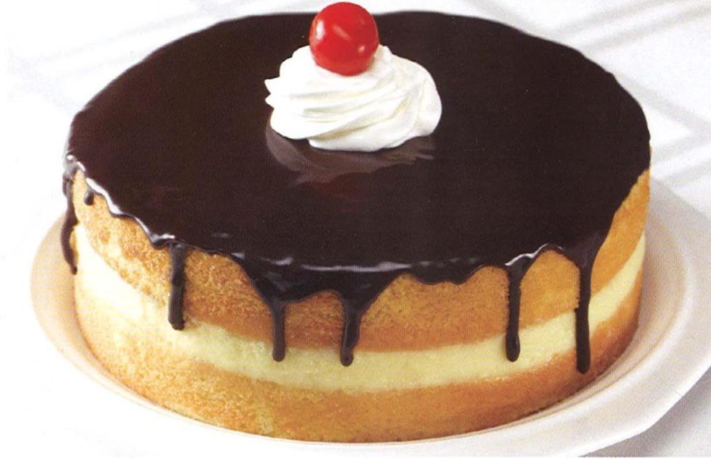 Stratified vs. Cluster Sampling Boston Cream Pie consists of a layer or yellow cake, a layer of pastry crème, and chocolate frosting.