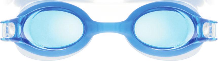 JUNIOR with Power Lenses READY-TO-WEAR Soft Silicone Goggles. Polycarbonate lenses.