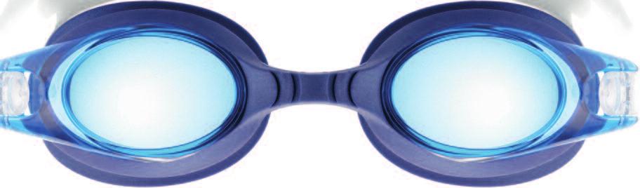 MEDIUM with Power Lenses READY-TO-WEAR Soft Silicone Goggles. Polycarbonate lenses.