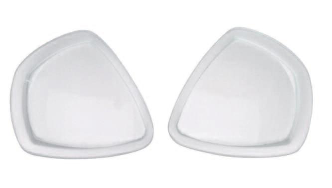 Power lenses for Diving Masks Low inner volume READY-MADE LENSES P.D. 64,5 mm 0.00-1.00-1.50-2.00-2.50-3.00-3.