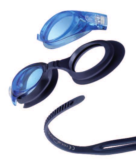 JUNIOR with Power Lenses MADE-TO-MEASURE Soft Silicone Goggles.