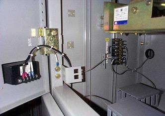 The typical connection for PD sensors in switchgear cubicles is shown on Fig. 2, and pictures of the sensors installed are shown in Fig. 3.