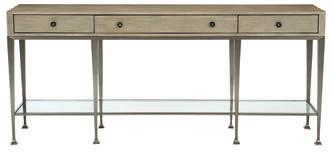 Adjustable glides. page 8 385-910 CONSOLE TABLE W 74 D 16 H 32 in. W 187.96 D 40.64 H 81.28 cm.