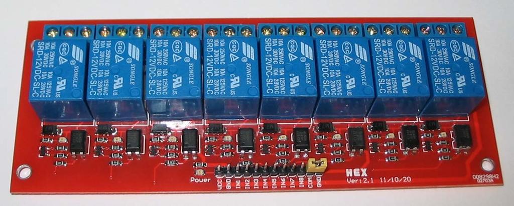 Relay Board Available on ebay! Applications Notes http://www.ebay.com/itm/12v-8-channel-relay-shield-for-arduino-2560-uno-r3-arm-pic-avr- STM32-A045-/251053840227?