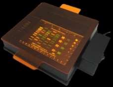 GEL VIEWING AND BAND CUTTING The SmartDoc Illumination Base can be used with the orange filter cover for visualizing stained nucleic