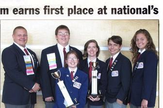 2009 STEAM Student Team Wins National TSA Engineering