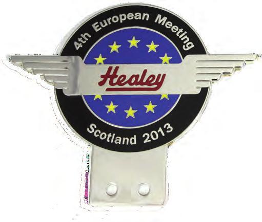 Badges can be produced to any shape required, with gold or nickel silver finishes.