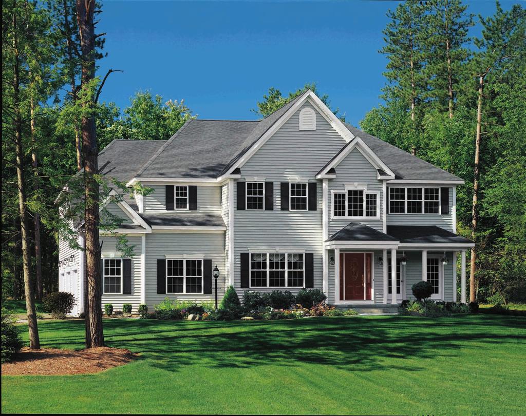 Charter Oak Premium Vinyl Siding and Alside accessories are backed by lifetime limited warranties.