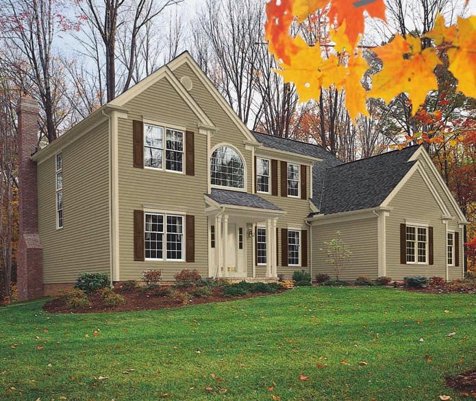 Charter Oak lets you express yourself with rich colors and dramatic contrasts. The classic look of the American home.