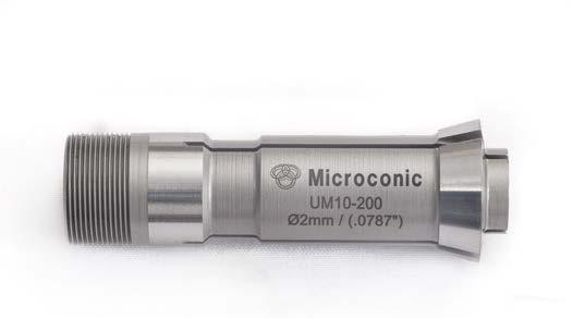 MICROCONIC REGULAR COLLET Microconic Collets get their name from our proprietary 5 step grinding