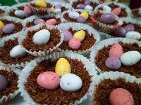 Place the eggs in the nests, chill in the fridge for 30mins. 7. Happy eating! Don't eat too many!