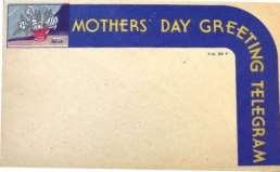Mothers Day 1937 Envelopes
