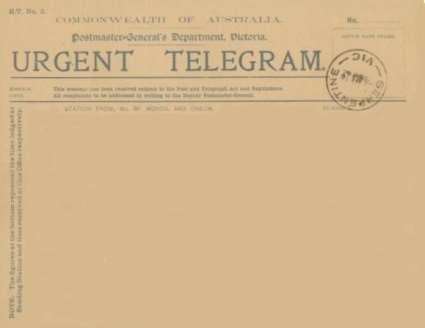(Electric Telegraph Office)