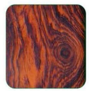 FSC certified Cocobolo Rosewood (Dalbergia Retusa) is one of the most beautifully figured woods in the world. Cocobolo is a true rosewood and has colors as widely diverse as a rainbow.