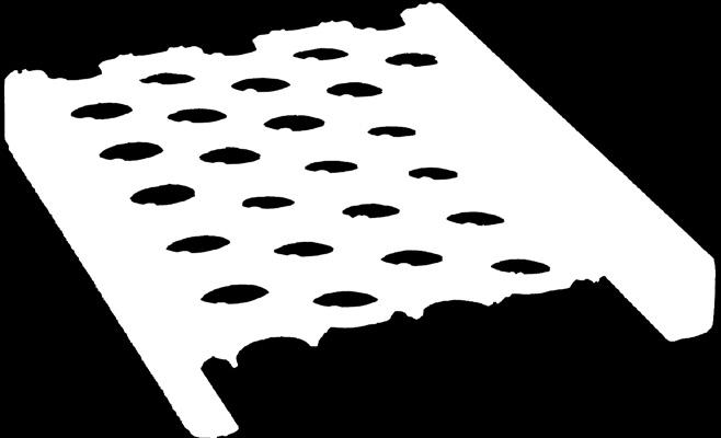 O-Grip safety grating can be divided into two types: O-grip plank grating and O-grip stair treads.