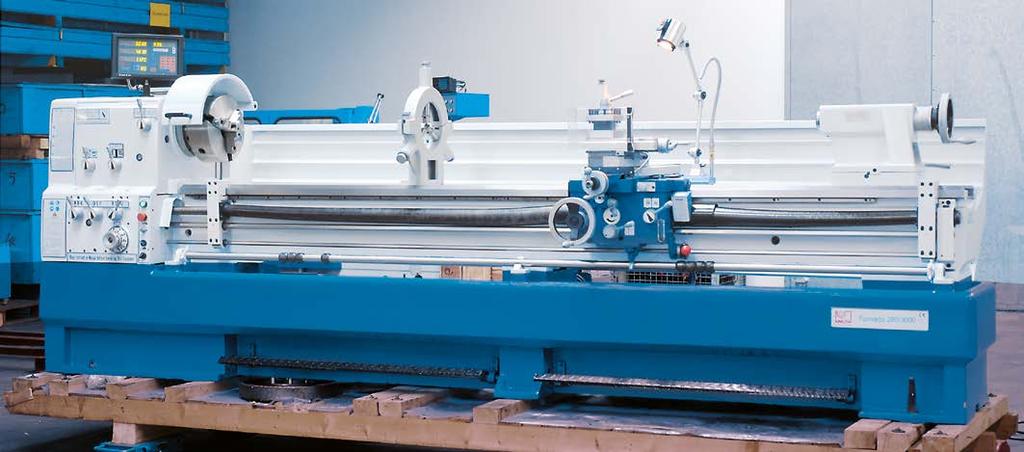 Lead Screw and Feed Shaft Lathe Including 3-axis position indicator Center width up to 115 inch Turning