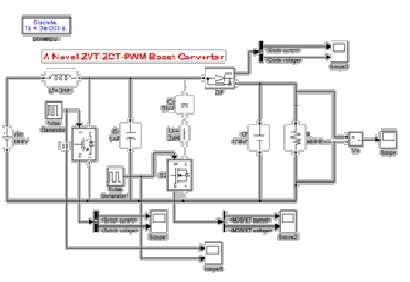 3 shows the simulation model of ZVT ZCT PWM