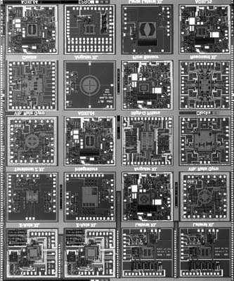 Versatile Sensor Technology Ref: ADI / UCB Multiproject Run (BiMEMS) 4 µm BiCMOS 3 x 3 mm 2 chip size