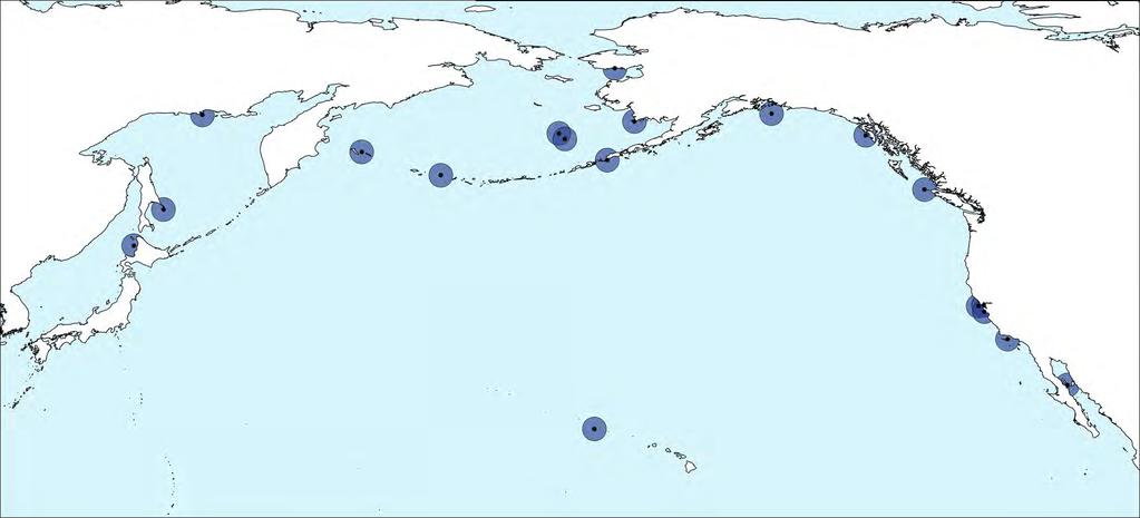 Sites of long-term (25+ years) marine bird and