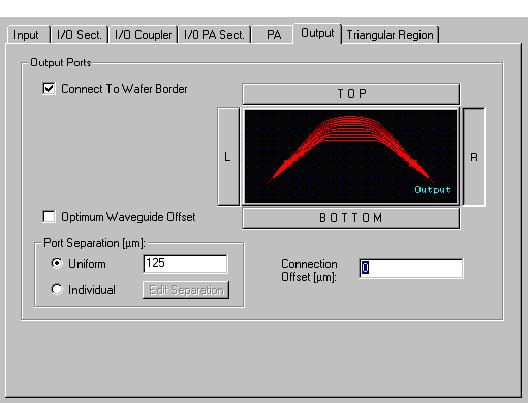 COMPONENT LIBRARY LESSON 3: EDITING THE WDM DEVICE GEOMETRY Action In the WDM Device Properties dialog box, click the Output tab.