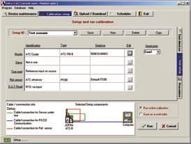 Simplified calibration documentation All ETC series calibrators are provided with the JOFRACAL calibration software. This software allows the user to customize his or her calibration routines.
