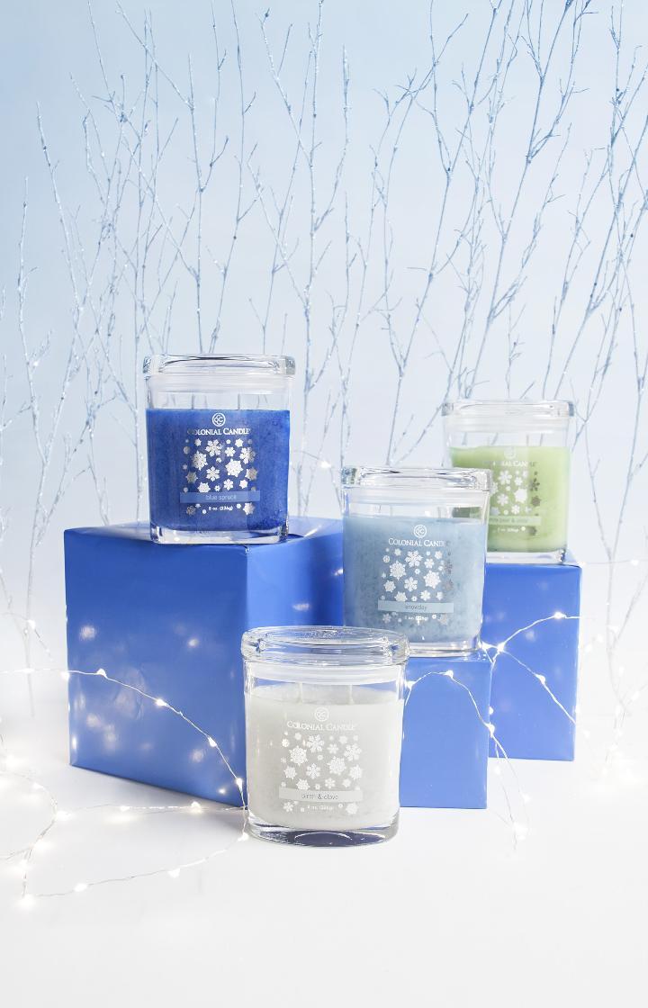 HOLIDAY C O L L E C T I O N 4493 BIRCH & CLOVE 4492 SNOWDAY Get cozy with the warm wood notes of birch, cinamon, and clove, sitting on a base of creamy vanilla and musk.