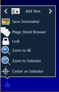 15 Eos Family Magic Sheets Navigation in Live Click the chevron button next to the edit panel to collapse the edit panel [Live], [Displays] {Magic Sheet} [1] [Enter] to go back to MS1 DISPLAY TOOLS