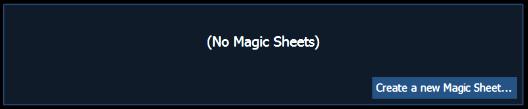 new or blank magic sheet.