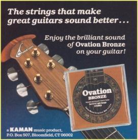 In 1979 the company was renamed KAMAN Musical String Company and moved to Connecticut In May 1980 the