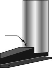 Jam Nut Fig. D Fig. E Fig. F 4) The rollers should not be lubricated. 5) Resecure the column and the top to the table support bracket and reinstall the top.