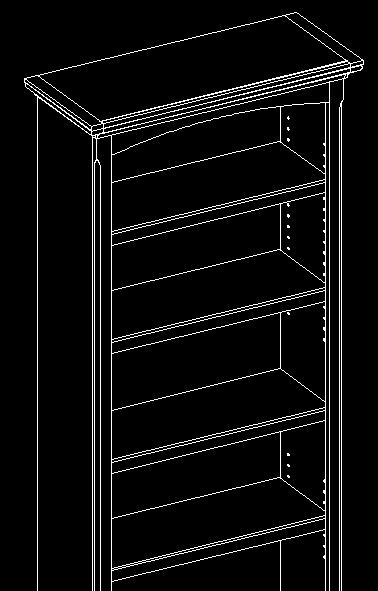 IF YOU NEED TO REQUEST ANY PARTS PLEASE USE THE LIST BELOW Pearson Open Bookcase (PSBK) *PSBK-1-TP Top Panel *PSBK-17-1 1/4B 1-1/4 Bolt *PSBK-2-TFS Top Front Stretcher *PSBK-18-2B 2 Bolt *PSBK-3-TBS