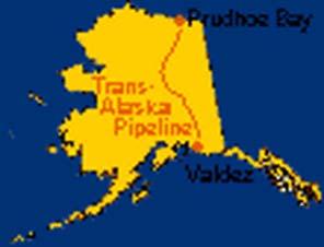 The trans-alaska pipeline is basically a long
