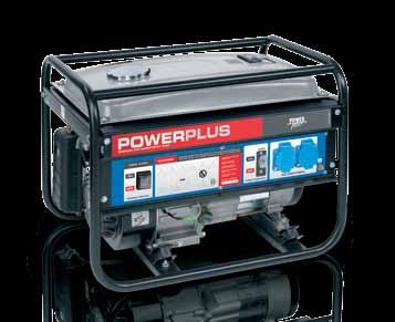 Gasoline generator POWERPLUS DESIGNED AND MARKETED BY VARO Fuel tank