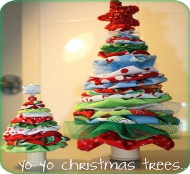 It includes 6 card pockets, 2 open pockets, & a zippered pocket to hold your important stuff! Yo-Yo Christmas Tree Class Thursday, November 30, 2017 $30.