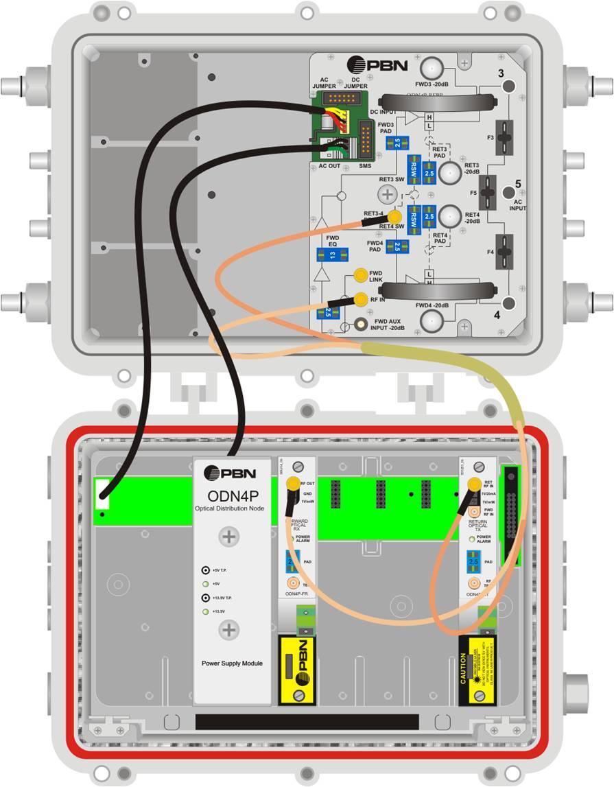 Wiring View ODN4P-2110-6585-SC-DFB Copyright 2011 Pacific Broadband Networks