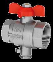 If corresponding ball valves are installed in the forward flow and return flow pipe of the heating system, the meter can be changed regularly without a problem.