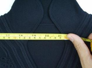 6. Center back bodice length measure center back from base of neck to waist line tape. 7.