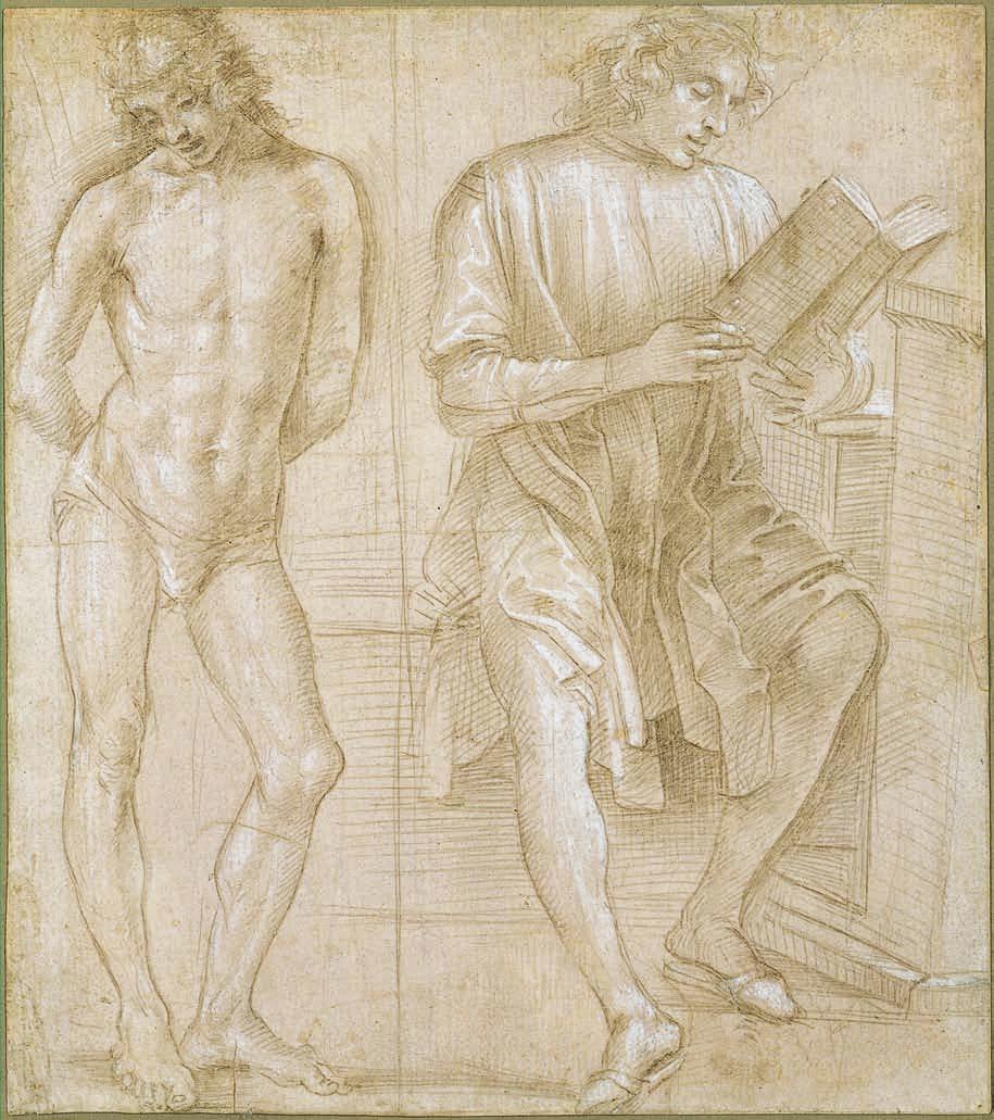 2/ METALPOINT Metalpoint, the ancestor of the graphite pencil, is an old technique that was especially popular during the Renaissance.
