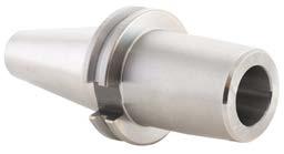 SFS12 CAT, BT, HSK SFS12 Holders T.I.R 0.0001" measured from the taper to the I.D. Balanced to 25,000 RPM @ G2.