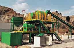 MIXERS PUG MILLS Complete mixing unit for the cleaning up of contaminated soil TECHNICAL SPECIFICATIONS OPERATING MODE Continuous with an adjustable flow / discontinuous with an adjustable load