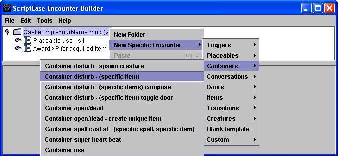 Exercise 4 a. Create a custom Chest placeable blueprint called Sword Chest from the Containers & Switches category. Any kind of Chest will do. Set the tag to swordchest.