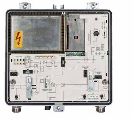 Controlled trunk / distribution network amplifiers VGP2143D-1G2 The VGP 2143D-1G2 is a distribution network amplifier designed for current and future DOCSIS 3.1 HFC networks.